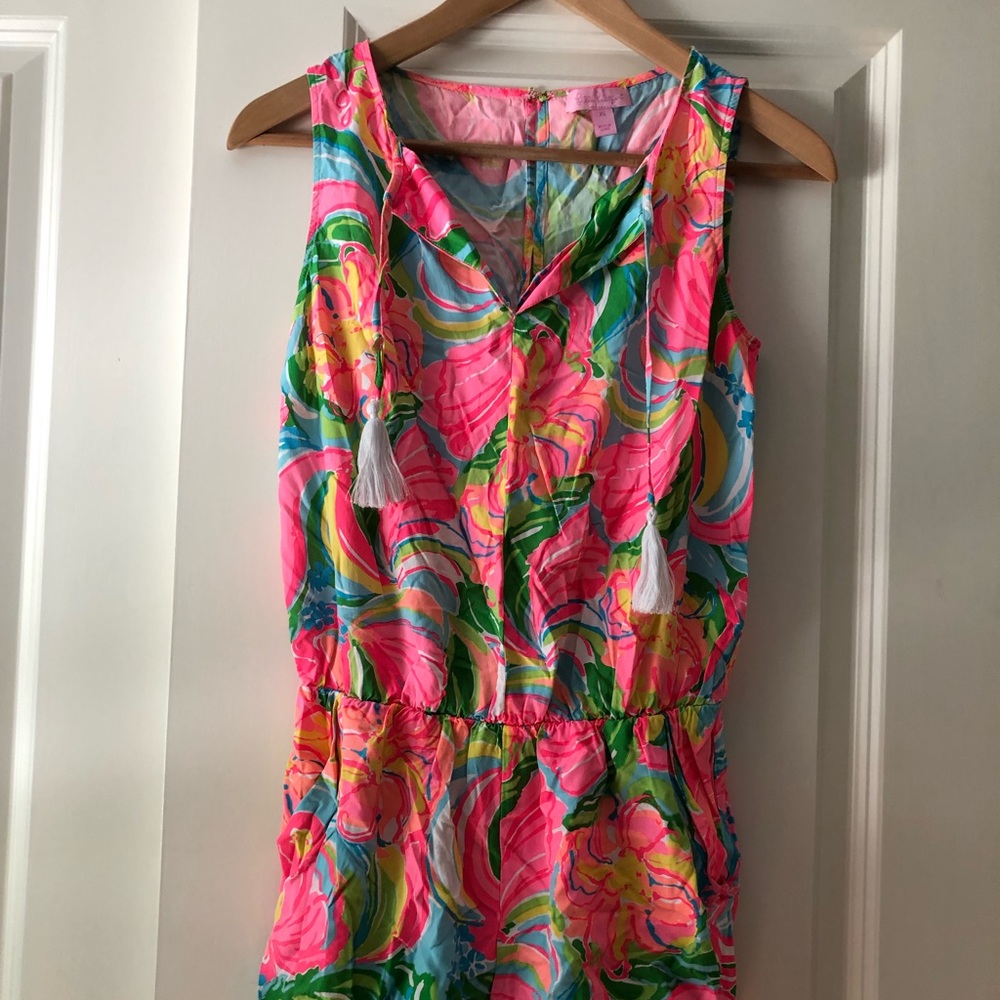 Lilly Pulitzer Tropical Romper Size 0